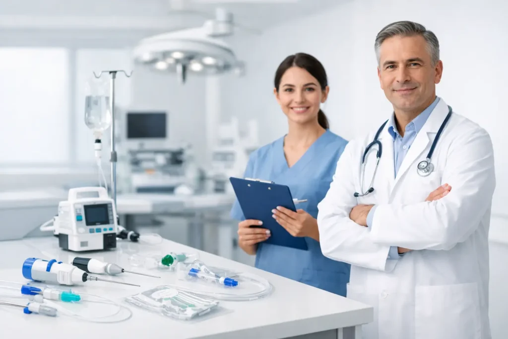 Distribuidor de material médico especializado