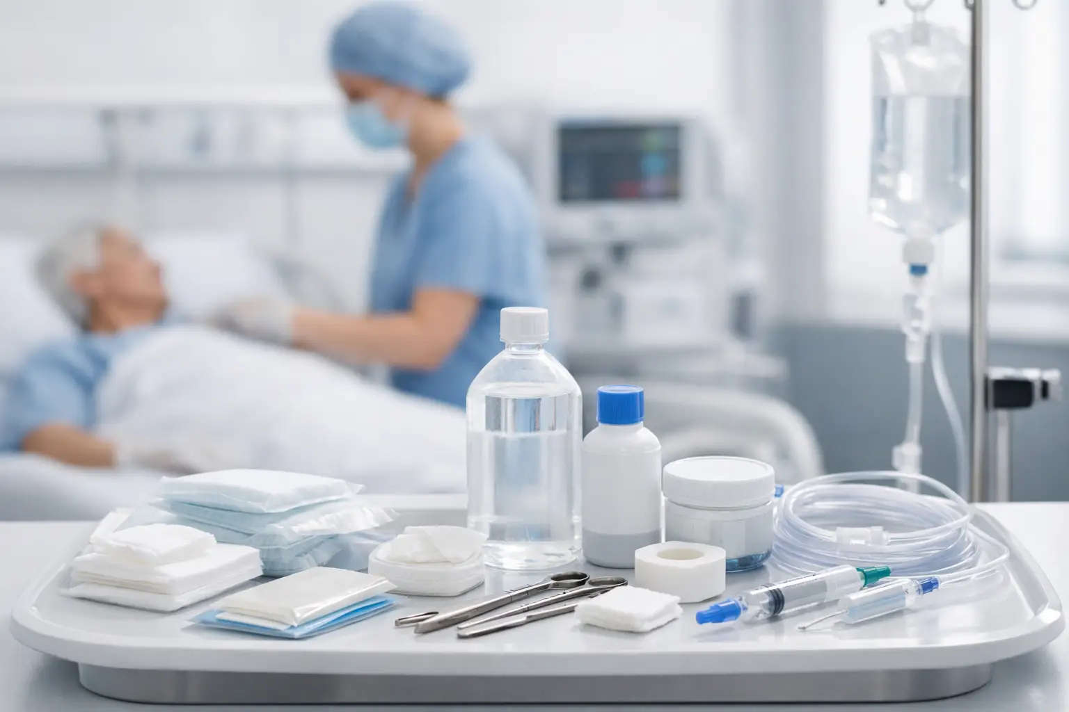 Insumos para cuidado postoperatorio clave