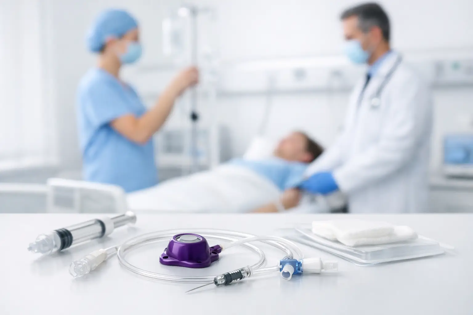 Protocolo de mantenimiento de port implantable