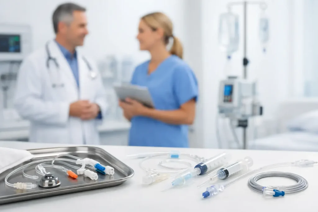 Guía de acceso vascular para elegir el dispositivo